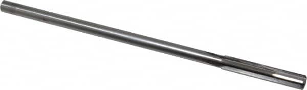 Made in USA - 0.269" Carbide-Tipped 4 Flute Chucking Reamer - Straight Flute, 15/64" Straight Shank, 1-1/2" Flute Length, 6" OAL - Americas Industrial Supply