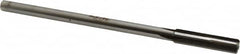 Made in USA - 0.346" Carbide-Tipped 4 Flute Chucking Reamer - Straight Flute, 9/32" Straight Shank, 1-1/2" Flute Length, 6" OAL - Americas Industrial Supply