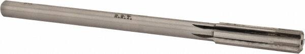 Made in USA - 0.527" Carbide-Tipped 6 Flute Chucking Reamer - Americas Industrial Supply