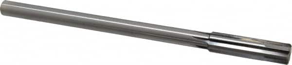 Made in USA - 0.537" Carbide-Tipped 6 Flute Chucking Reamer - Americas Industrial Supply