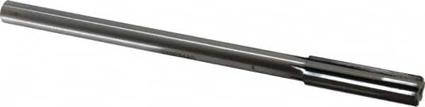 Made in USA - 0.544" Carbide-Tipped 6 Flute Chucking Reamer - Americas Industrial Supply