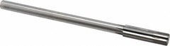 Made in USA - 0.556" Carbide-Tipped 6 Flute Chucking Reamer - Americas Industrial Supply