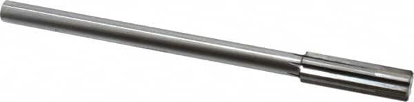Made in USA - 0.596" Carbide-Tipped 6 Flute Chucking Reamer - Americas Industrial Supply