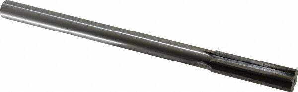 Made in USA - 0.669" Carbide-Tipped 6 Flute Chucking Reamer - Americas Industrial Supply
