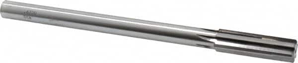 Made in USA - 0.672" Carbide-Tipped 6 Flute Chucking Reamer - Americas Industrial Supply