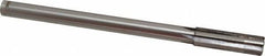 Made in USA - 0.677" Carbide-Tipped 6 Flute Chucking Reamer - Straight Flute, 9/16" Straight Shank, 2-1/4" Flute Length, 9" OAL - Americas Industrial Supply