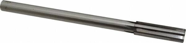 Made in USA - 0.678" Carbide-Tipped 6 Flute Chucking Reamer - Americas Industrial Supply
