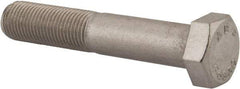 Value Collection - 1/2-20 UNF, 2-3/4" Length Under Head Hex Head Cap Screw - Partially Threaded, Grade 18-8 Stainless Steel, Uncoated, 3/4" Hex - Americas Industrial Supply