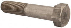 Value Collection - 1-1/2 - 6 UNC, 7-1/2" Length Under Head Hex Head Cap Screw - Partially Threaded, Grade 18-8 Stainless Steel, Uncoated, 2-1/4" Hex - Americas Industrial Supply