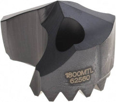 Sumitomo - Series SMD, 18mm Diam Grade ACX70 140° Replaceable Drill Tip - Carbide, TiAlCr/TiSi Finish, Through Coolant - Americas Industrial Supply