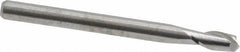 M.A. Ford - 1/8", 1/4" LOC, 1/8" Shank Diam, 1-1/2" OAL, 2 Flute, Solid Carbide Square End Mill - Single End, Uncoated, Spiral Flute, 30° Helix, Centercutting, Right Hand Cut, Right Hand Flute, Series 164 - Americas Industrial Supply