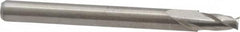 M.A. Ford - 5/32", 5/16" LOC, 3/16" Shank Diam, 2" OAL, 2 Flute, Solid Carbide Square End Mill - Single End, Uncoated, Spiral Flute, 30° Helix, Centercutting, Right Hand Cut, Right Hand Flute, Series 164 - Americas Industrial Supply