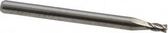 M.A. Ford - 5/64", 5/32" LOC, 1/8" Shank Diam, 1-1/2" OAL, 4 Flute, Solid Carbide Square End Mill - Single End, Uncoated, Spiral Flute, 30° Helix, Centercutting, Right Hand Cut, Right Hand Flute, Series 163 - Americas Industrial Supply