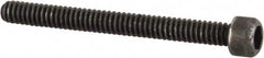 Value Collection - #1-64 UNC Hex Socket Drive, Socket Cap Screw - Alloy Steel, Black Oxide Finish, Fully Threaded, 3/4" Length Under Head - Americas Industrial Supply