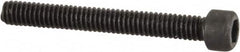 Value Collection - #1-72 UNF Hex Socket Drive, Socket Cap Screw - Alloy Steel, Black Oxide Finish, Fully Threaded, 5/8" Length Under Head - Americas Industrial Supply