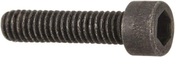 Value Collection - #2-64 UNF Hex Socket Drive, Socket Cap Screw - Alloy Steel, Black Oxide Finish, Fully Threaded, 3/8" Length Under Head - Americas Industrial Supply