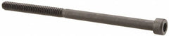 Value Collection - #6-32 UNC Hex Socket Drive, Socket Cap Screw - Alloy Steel, Black Oxide Finish, Partially Threaded, 2-1/2" Length Under Head - Americas Industrial Supply