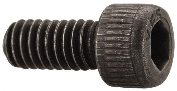 Value Collection - #6-40 UNF Hex Socket Drive, Socket Cap Screw - Alloy Steel, Black Oxide Finish, Fully Threaded, 5/16" Length Under Head - Americas Industrial Supply