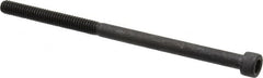 Value Collection - #8-32 UNC Hex Socket Drive, Socket Cap Screw - Alloy Steel, Black Oxide Finish, Partially Threaded, 3" Length Under Head - Americas Industrial Supply