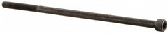 Value Collection - #8-32 UNC Hex Socket Drive, Socket Cap Screw - Alloy Steel, Black Oxide Finish, Partially Threaded, 4" Length Under Head - Americas Industrial Supply