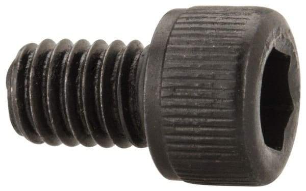 Value Collection - #8-36 UNF Hex Socket Drive, Socket Cap Screw - Alloy Steel, Black Oxide Finish, Fully Threaded, 1/4" Length Under Head - Americas Industrial Supply