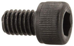 Value Collection - #8-36 UNF Hex Socket Drive, Socket Cap Screw - Alloy Steel, Black Oxide Finish, Fully Threaded, 1/4" Length Under Head - Americas Industrial Supply
