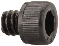 Value Collection - #10-24 UNC Hex Socket Drive, Socket Cap Screw - Alloy Steel, Black Oxide Finish, Fully Threaded, 3/16" Length Under Head - Americas Industrial Supply
