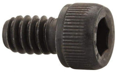 Value Collection - #10-24 UNC Hex Socket Drive, Socket Cap Screw - Alloy Steel, Black Oxide Finish, Fully Threaded, 5/16" Length Under Head - Americas Industrial Supply