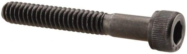 Value Collection - #10-24 UNC Hex Socket Drive, Socket Cap Screw - Alloy Steel, Black Oxide Finish, Partially Threaded, 1-3/8" Length Under Head - Americas Industrial Supply