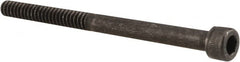 Value Collection - #10-24 UNC Hex Socket Drive, Socket Cap Screw - Alloy Steel, Black Oxide Finish, Partially Threaded, 2-3/8" Length Under Head - Americas Industrial Supply