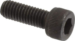 Value Collection - #10-32 UNF Hex Socket Drive, Socket Cap Screw - Alloy Steel, Black Oxide Finish, Fully Threaded, 9/16" Length Under Head - Americas Industrial Supply