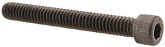 Value Collection - #12-24 UNC Hex Socket Drive, Socket Cap Screw - Alloy Steel, Black Oxide Finish, Partially Threaded, 1-3/4" Length Under Head - Americas Industrial Supply