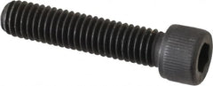 Value Collection - #12-28 UNF Hex Socket Drive, Socket Cap Screw - Alloy Steel, Black Oxide Finish, Fully Threaded, 1" Length Under Head - Americas Industrial Supply