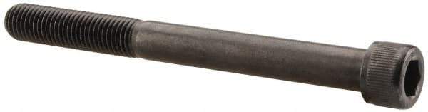 Value Collection - 5/16-24 UNF Hex Socket Drive, Socket Cap Screw - Alloy Steel, Black Oxide Finish, Partially Threaded, 3-1/4" Length Under Head - Americas Industrial Supply