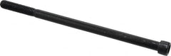 Value Collection - 3/8-16 UNC Hex Socket Drive, Socket Cap Screw - Alloy Steel, Black Oxide Finish, Partially Threaded, 7" Length Under Head - Americas Industrial Supply