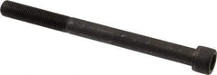 Value Collection - 3/8-24 UNF Hex Socket Drive, Socket Cap Screw - Alloy Steel, Black Oxide Finish, Partially Threaded, 4-1/2" Length Under Head - Americas Industrial Supply
