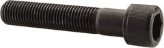 Value Collection - 7/16-20 UNF Hex Socket Drive, Socket Cap Screw - Alloy Steel, Black Oxide Finish, Partially Threaded, 2-1/4" Length Under Head - Americas Industrial Supply