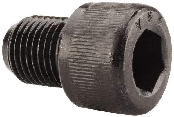 Value Collection - 1/2-20 UNF Hex Socket Drive, Socket Cap Screw - Alloy Steel, Black Oxide Finish, Fully Threaded, 5/8" Length Under Head - Americas Industrial Supply
