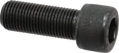 Value Collection - 1/2-20 UNF Hex Socket Drive, Socket Cap Screw - Alloy Steel, Black Oxide Finish, Fully Threaded, 1-3/8" Length Under Head - Americas Industrial Supply