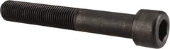 Value Collection - 1/2-20 UNF Hex Socket Drive, Socket Cap Screw - Alloy Steel, Black Oxide Finish, Partially Threaded, 3-1/4" Length Under Head - Americas Industrial Supply