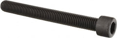Value Collection - 9/16-12 UNC Hex Socket Drive, Socket Cap Screw - Alloy Steel, Black Oxide Finish, Partially Threaded, 5" Length Under Head - Americas Industrial Supply