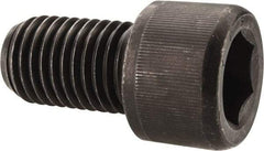 Value Collection - 9/16-18 UNF Hex Socket Drive, Socket Cap Screw - Alloy Steel, Black Oxide Finish, Fully Threaded, 1" Length Under Head - Americas Industrial Supply