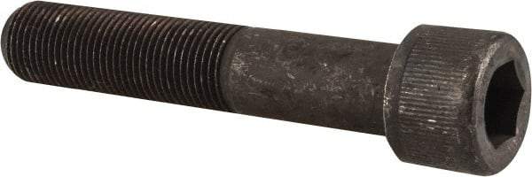 Value Collection - 5/8-18 UNF Hex Socket Drive, Socket Cap Screw - Alloy Steel, Black Oxide Finish, Partially Threaded, 3-1/4" Length Under Head - Americas Industrial Supply