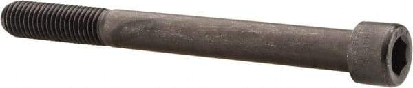 Value Collection - 3/4-16 UNF Hex Socket Drive, Socket Cap Screw - Alloy Steel, Black Oxide Finish, Partially Threaded, 5-1/2" Length Under Head - Americas Industrial Supply