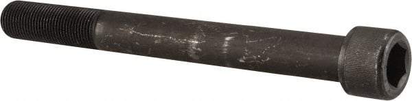 Value Collection - 3/4-16 UNF Hex Socket Drive, Socket Cap Screw - Alloy Steel, Black Oxide Finish, Partially Threaded, 7" Length Under Head - Americas Industrial Supply