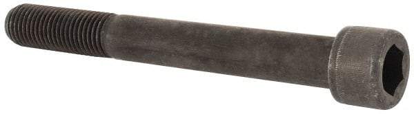 Value Collection - 7/8-9 UNC Hex Socket Drive, Socket Cap Screw - Alloy Steel, Black Oxide Finish, Partially Threaded, 7-1/2" Length Under Head - Americas Industrial Supply