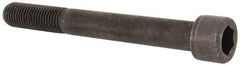 Value Collection - 7/8-9 UNC Hex Socket Drive, Socket Cap Screw - Alloy Steel, Black Oxide Finish, Partially Threaded, 7-1/2" Length Under Head - Americas Industrial Supply