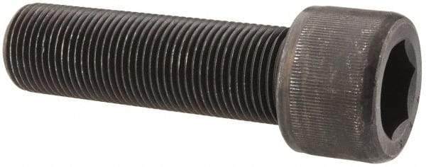 Value Collection - 7/8-14 UNF Hex Socket Drive, Socket Cap Screw - Alloy Steel, Black Oxide Finish, Fully Threaded, 3" Length Under Head - Americas Industrial Supply