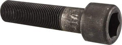 Value Collection - 7/8-14 UNF Hex Socket Drive, Socket Cap Screw - Alloy Steel, Black Oxide Finish, Partially Threaded, 3-1/2" Length Under Head - Americas Industrial Supply