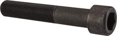 Value Collection - 7/8-14 UNF Hex Socket Drive, Socket Cap Screw - Alloy Steel, Black Oxide Finish, Partially Threaded, 5" Length Under Head - Americas Industrial Supply